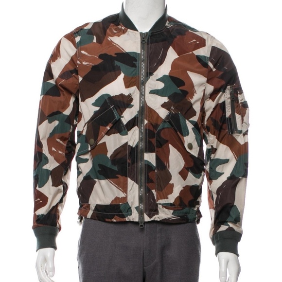 Burberry Camouflage Bomber/windbreaker - Picture 1 of 4